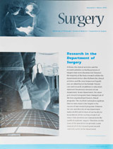 Department of Surgery Newsletter cover